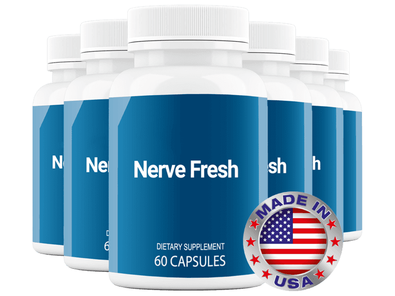 Nerve Fresh 6 bottle package — natural nerve supplement